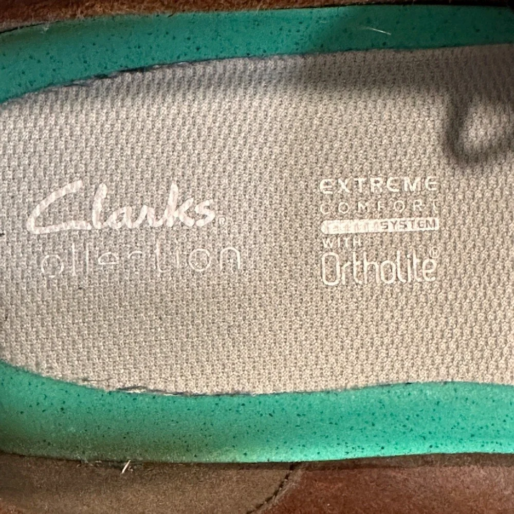 Clarks Morris Peak Desert Boots Mens 13 Brown Leather Lug Sole | Heritage‎